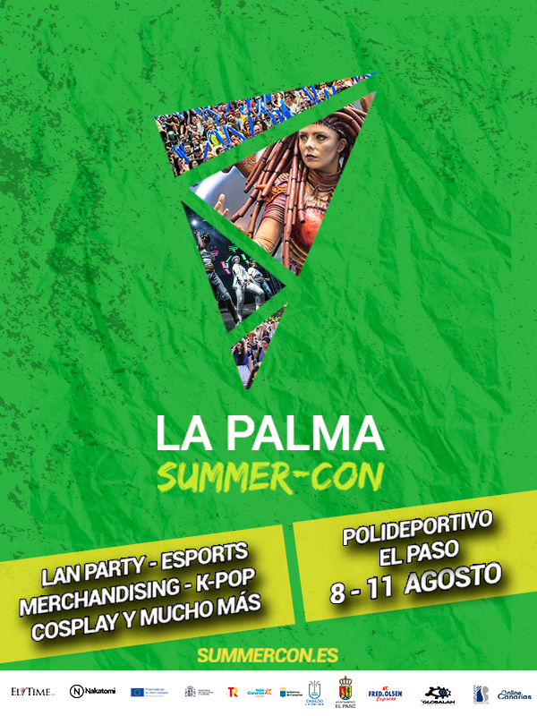 Descuento en entradas para La Palma Summer-Con con el CARNÉ JOVEN