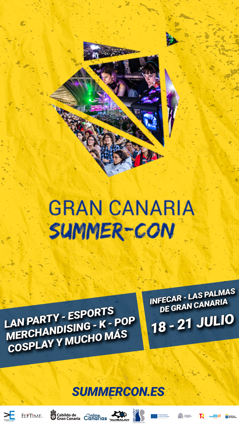 Descuento en entradas para Gran Canaria Summer-Con con el CARNÉ JOVEN