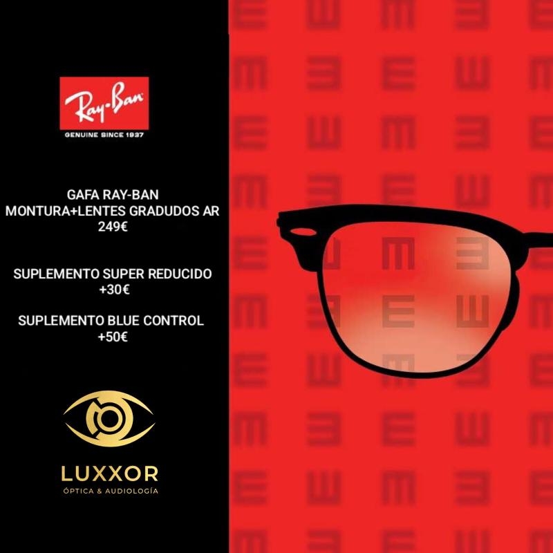 GAFA RAY-BAN. MONTURA + MONOFOCAL CON ANTIREFLEJANTE 