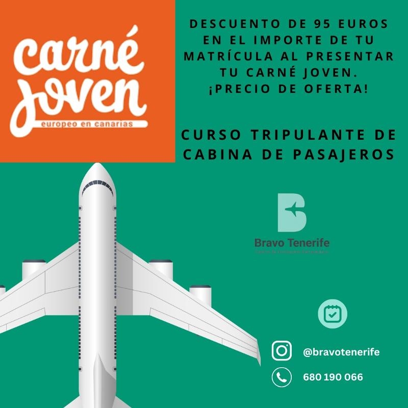 DESCUENTO CURSO TRIPULANTE DE CABINA DE PASAJEROS